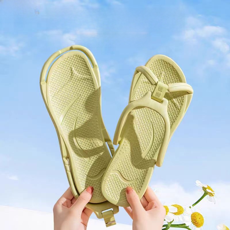 Flippers Swimming - Portable Folding Slippers Travel Men Swimming