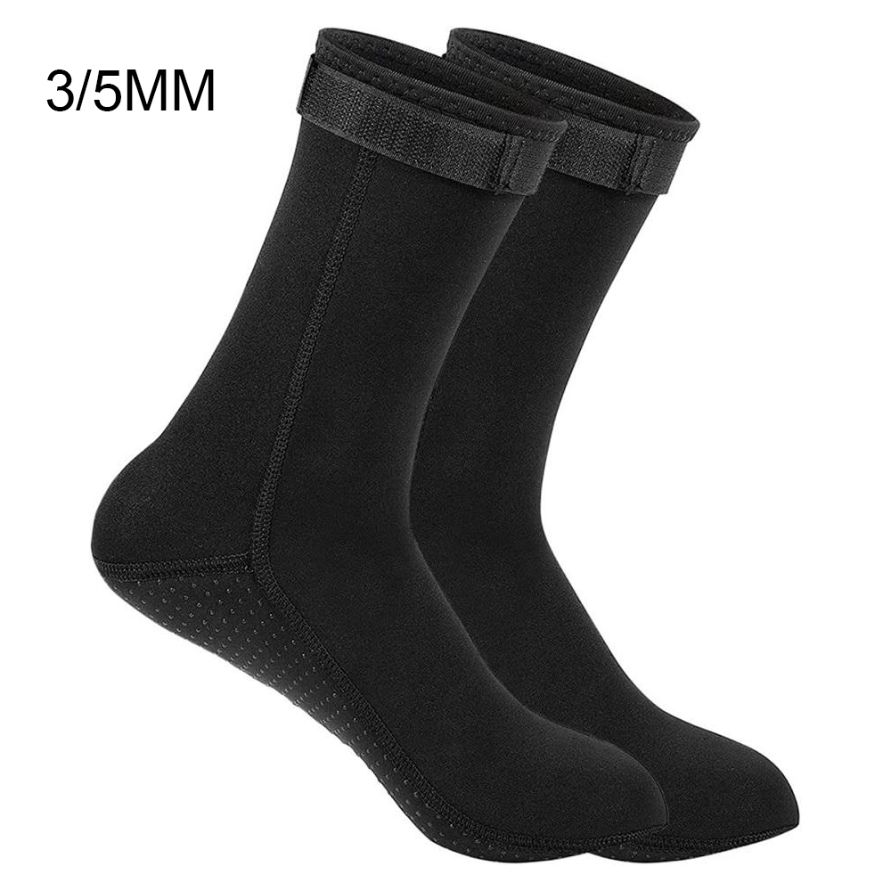 Neoprene Socks 3mm 5mm Wetsuit - Flippers Swimming ulasan dan harga