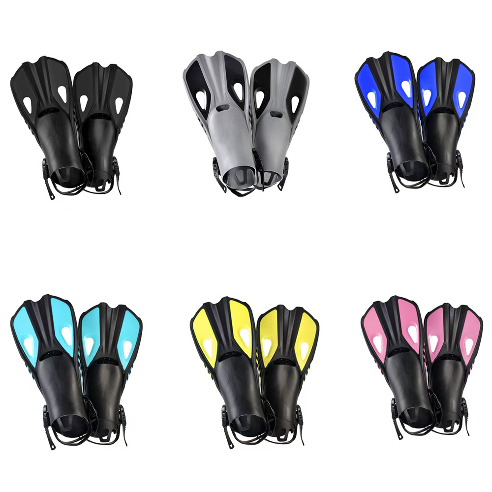 Snorkel Fins - Short Adjustabl - Flippers Swimming ulasan dan harga