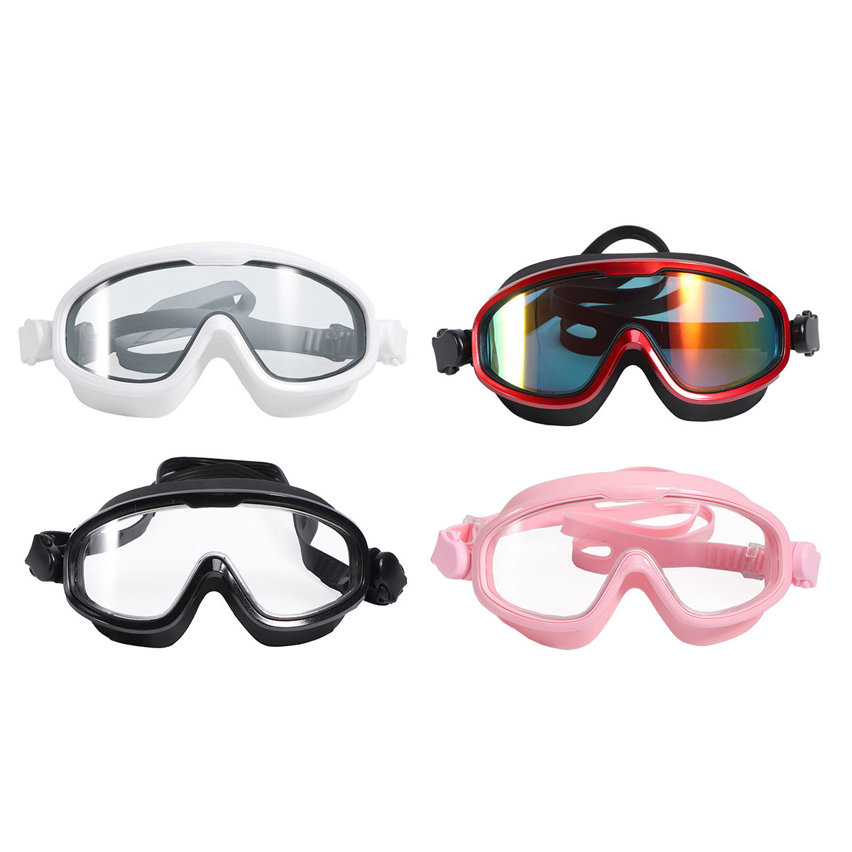White Waterproof Swim Goggles  - Goggles Swim ulasan dan harga