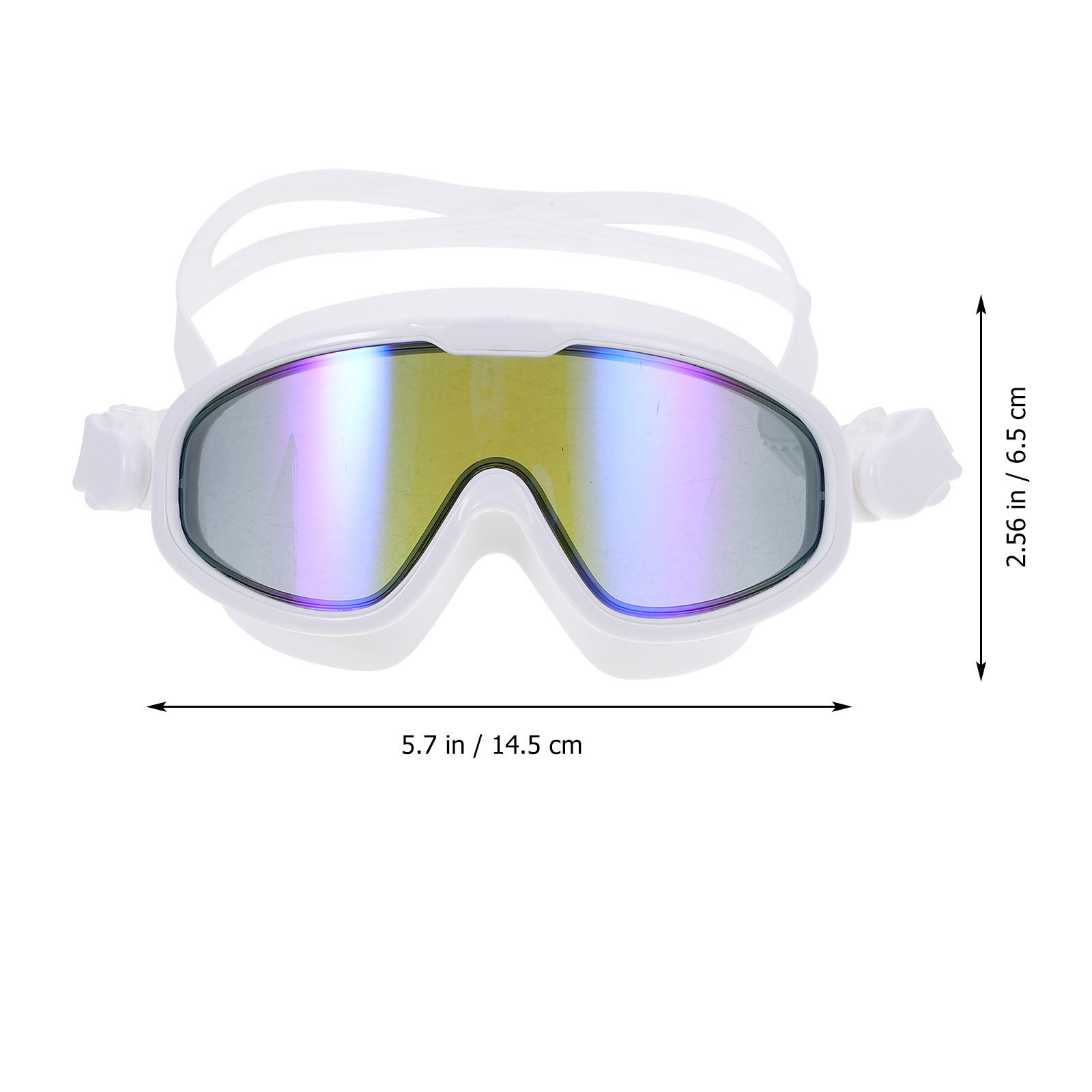 White Waterproof Swim Goggles  - Goggles Swim ulasan dan harga
