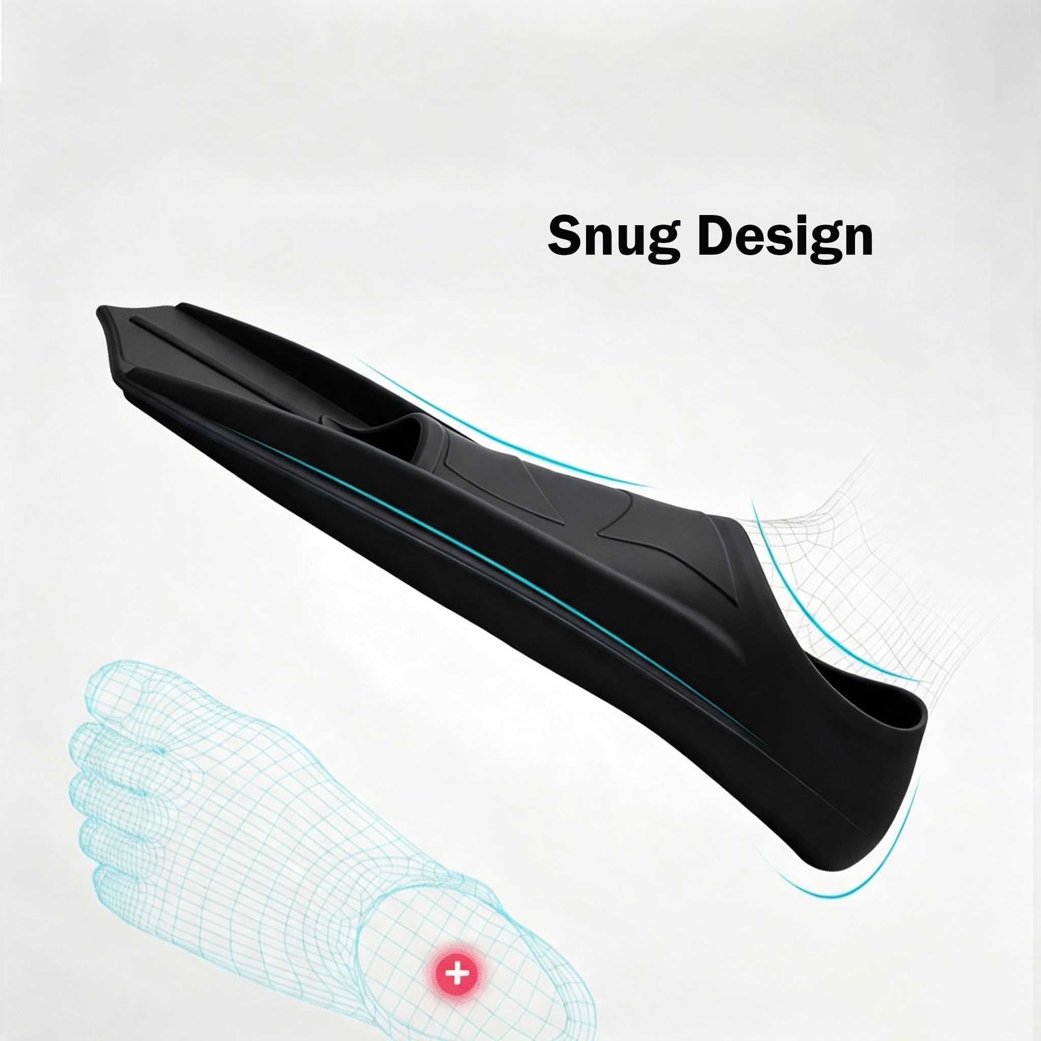 Silicone Swimming Short Flippe - Flippers Swimming ulasan dan harga