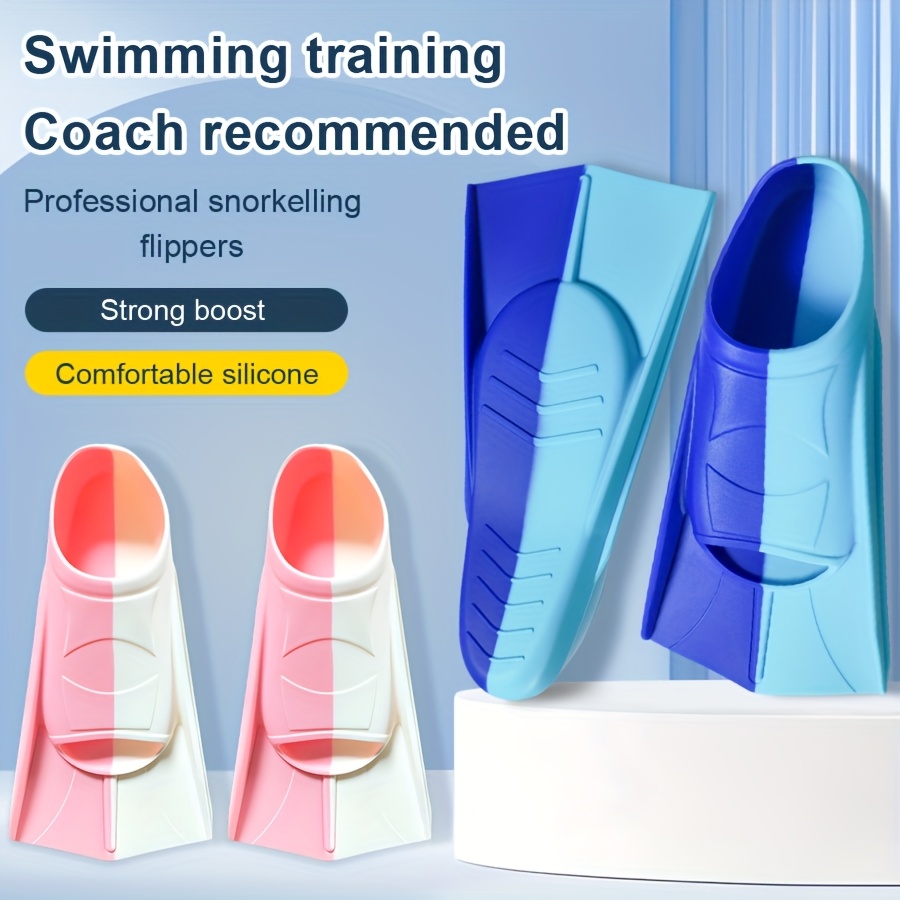Silicone Swimming Fins Full Fo - Flippers Swimming ulasan dan harga
