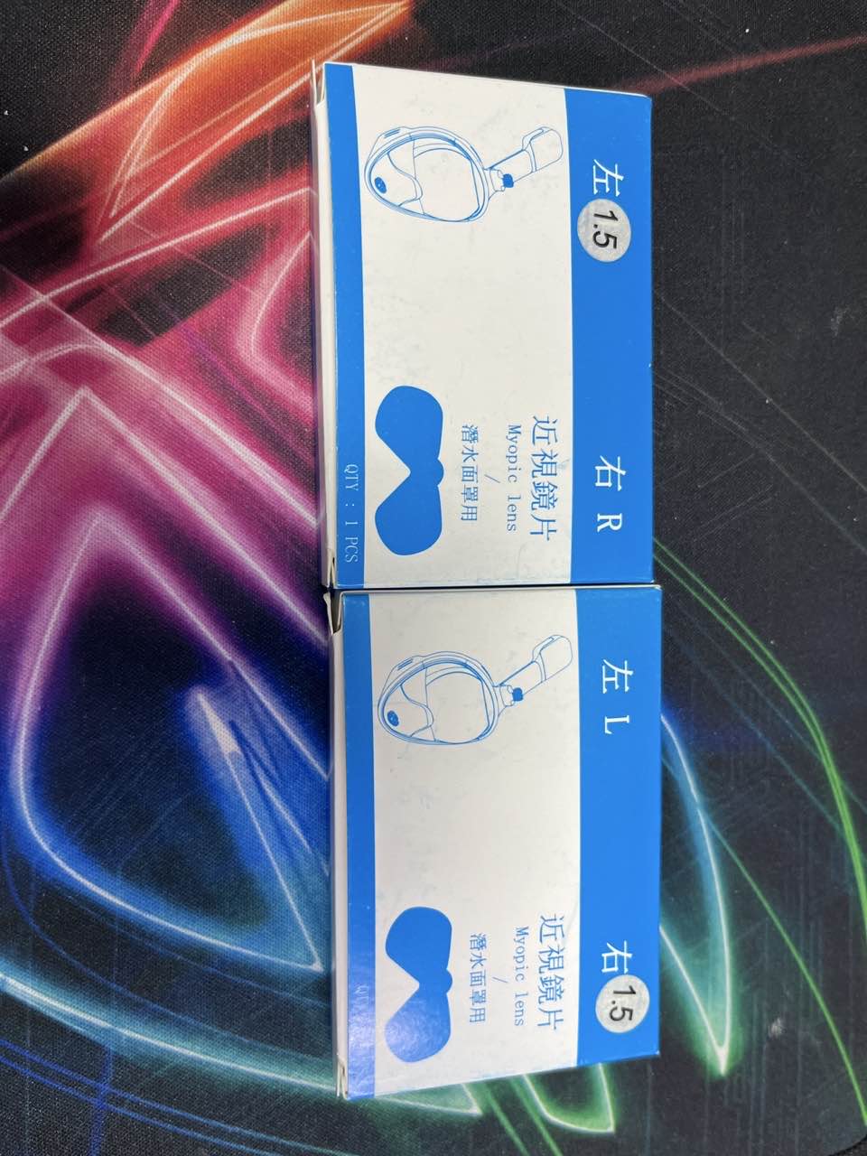Myopia Lenses Snorkeling All-d - Diving Mask ulasan dan harga