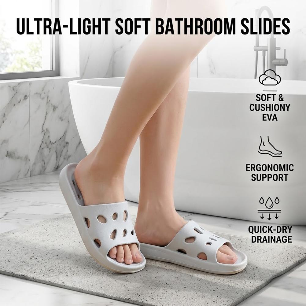 EVA Shower Slippers for Men No - Flippers Swimming ulasan dan harga