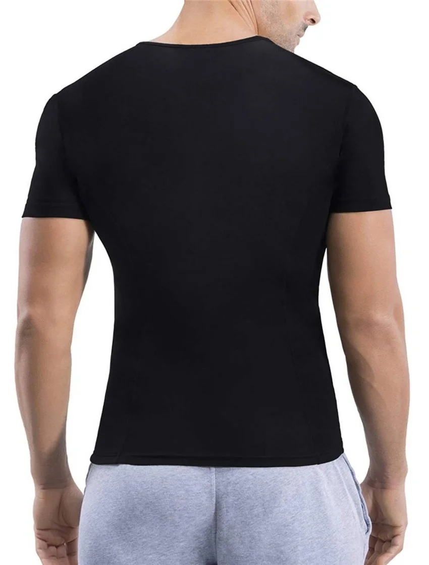 Sauna T Shirts Men Flat Belly  - Wetsuit Men ulasan dan harga