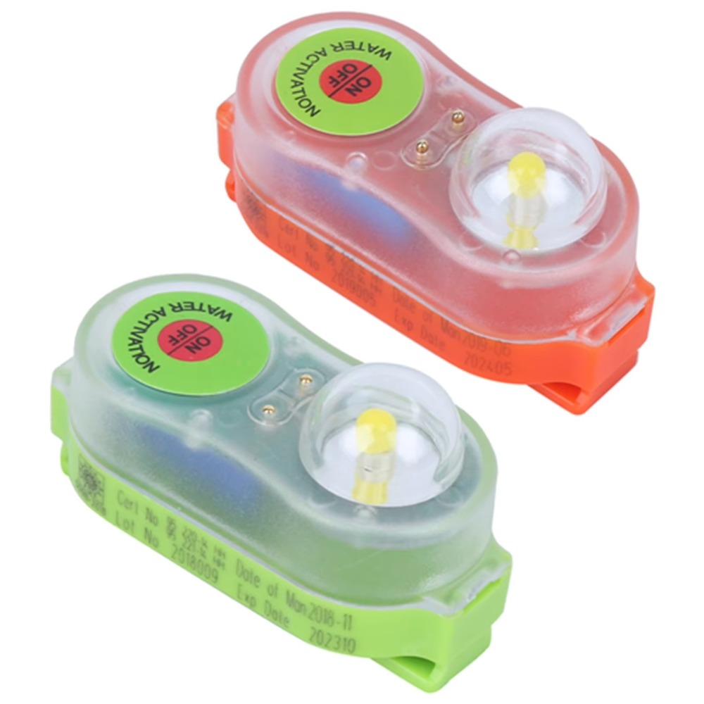 1/2pcs New Waterproof LED Life - Life Jacket ulasan dan harga