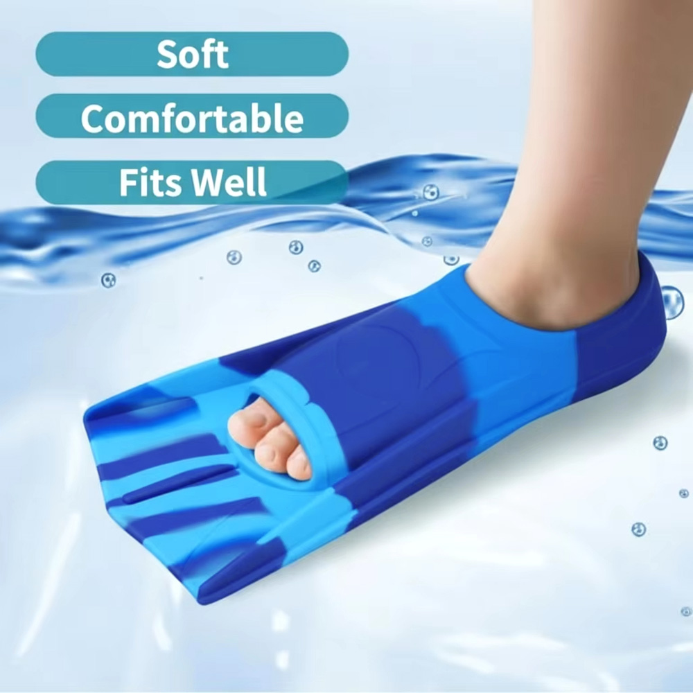 Silicone Swimming Flippers Sno - Flippers Swimming ulasan dan harga
