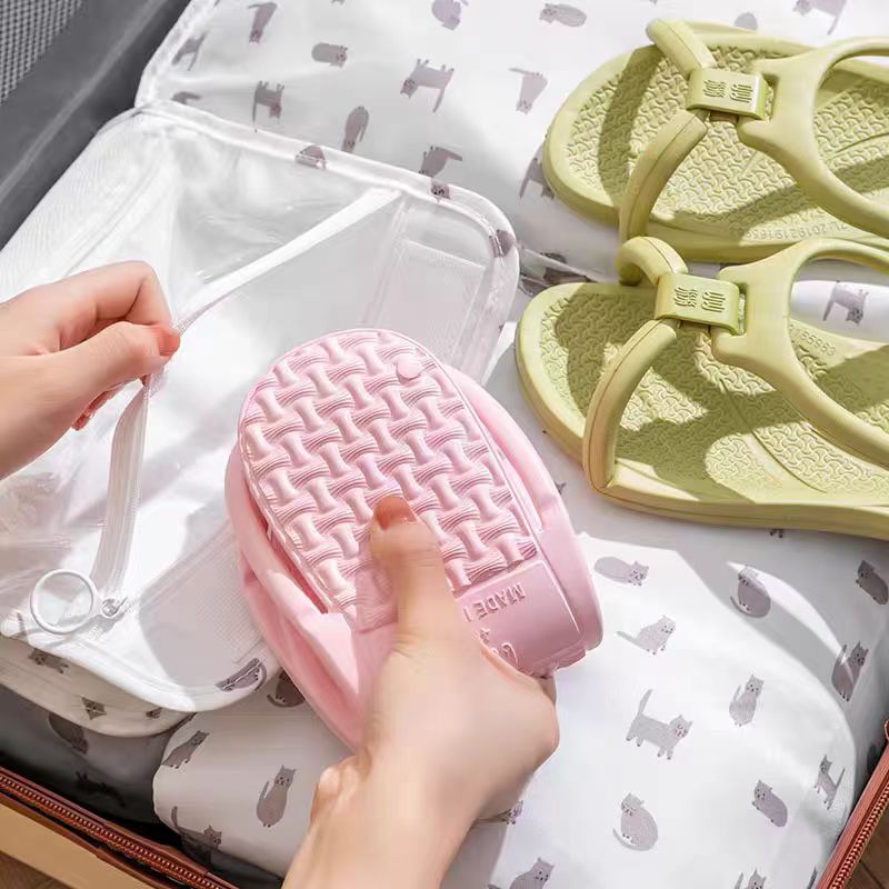 Portable Folding Slippers Trav - Flippers Swimming ulasan dan harga