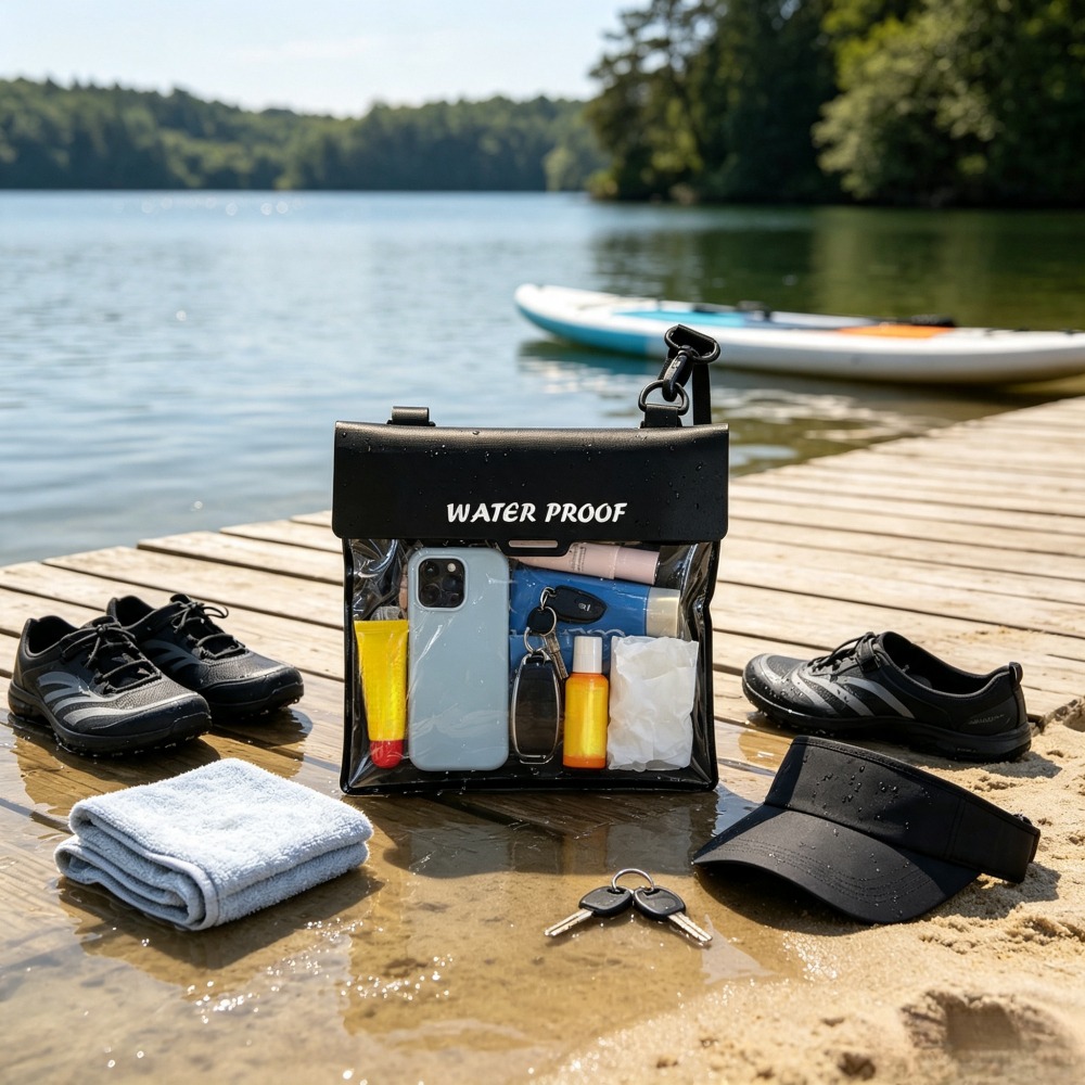 Waterproof Crossbody Beach Bag - Dry Bag Waterproof ulasan dan harga