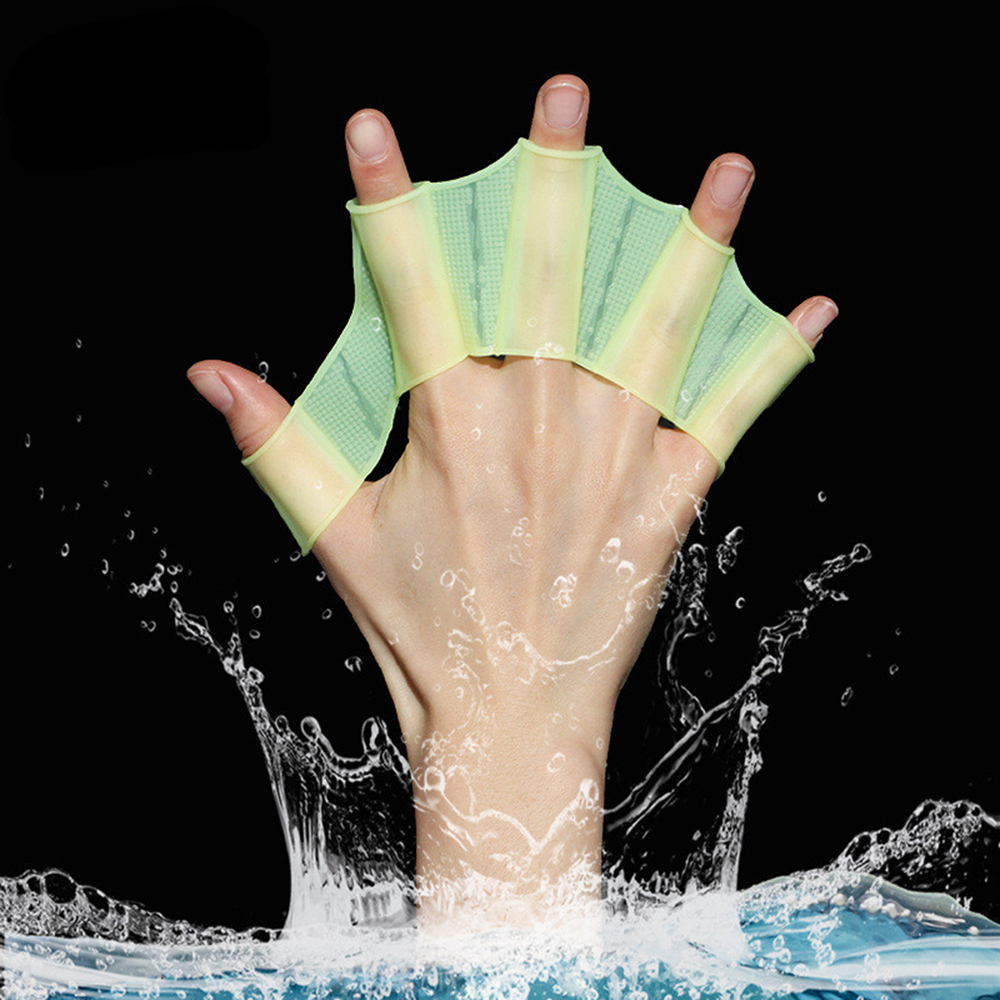 Silicone Swim Fins Hand Paddle - Flippers Swimming ulasan dan harga