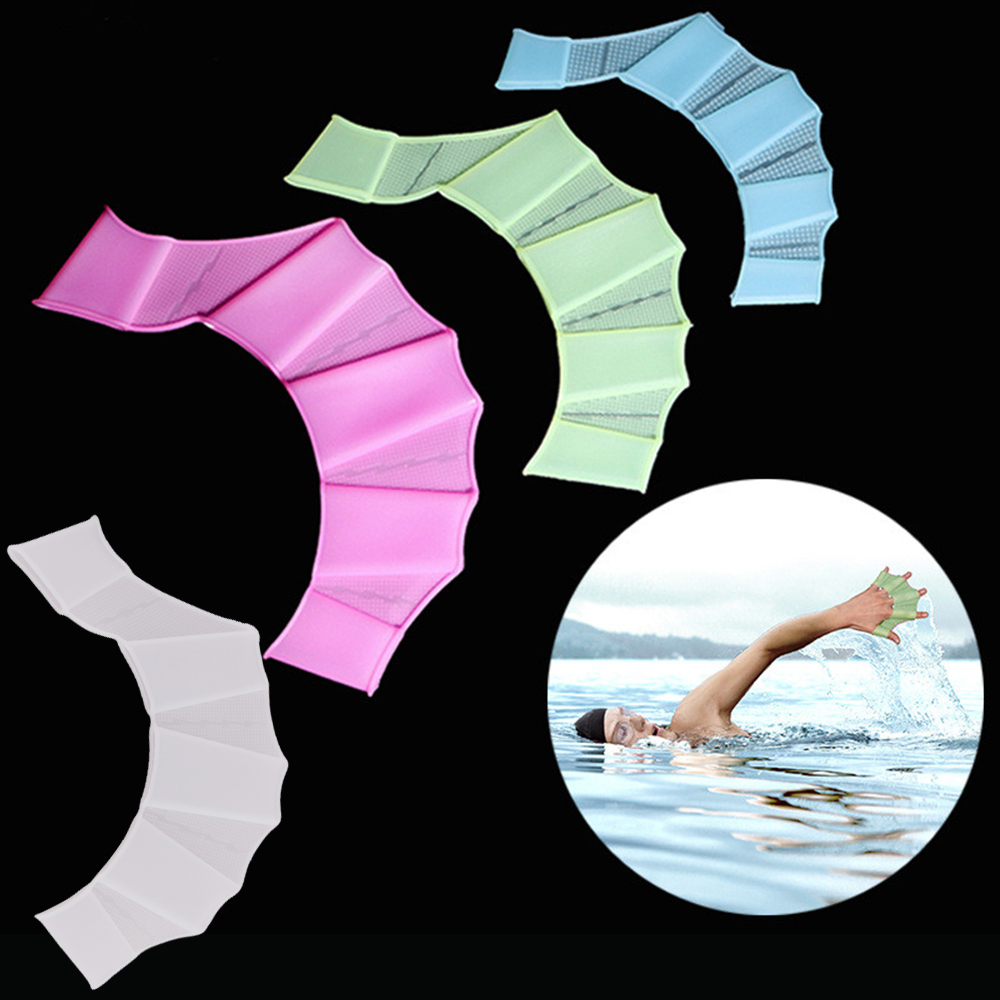 Silicone Swim Fins Hand Paddle - Flippers Swimming ulasan dan harga